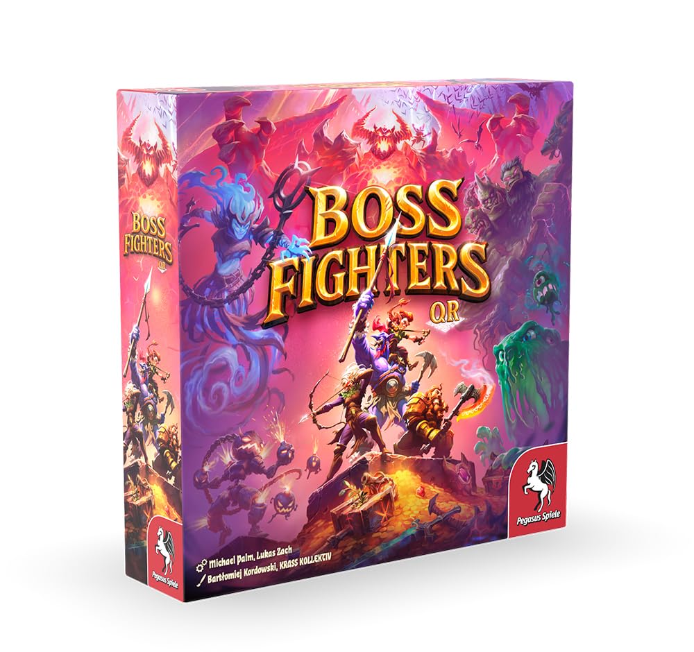 Amazon.com: Boss Fighters QR Board Game : Toys & Games